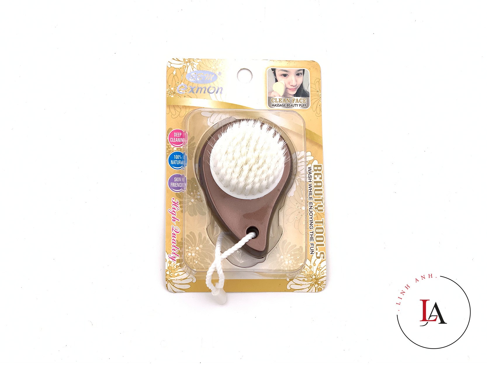 Chổi rửa mặt Lady up cán nhựa
